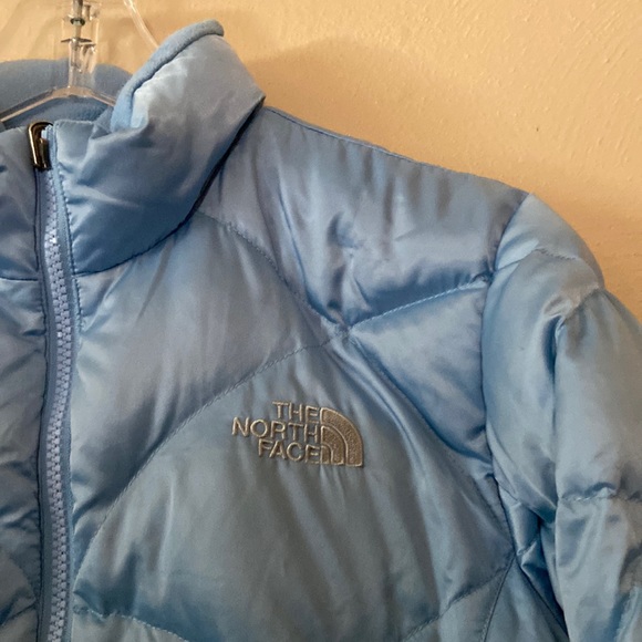 The North Face girls goose down puffer coat - Picture 3 of 14